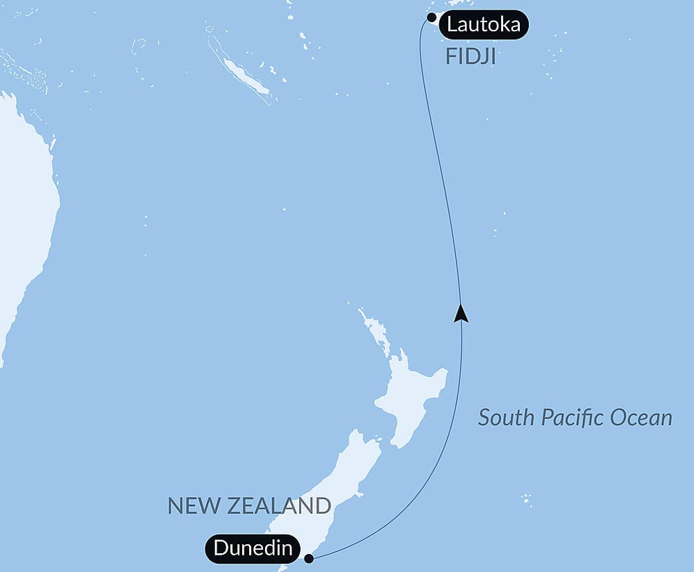 Ocean Voyage: Dunedin - Lautoka