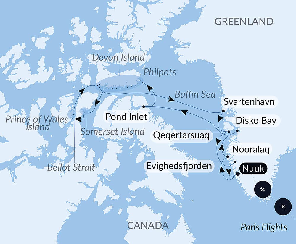 In the heart of the Northwest Passage