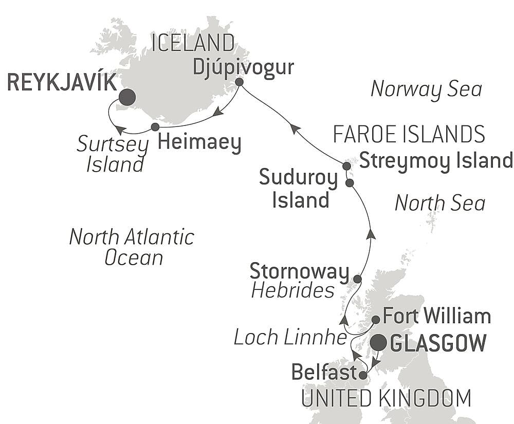 Wild lands of Scotland, the Faroe Islands and Iceland