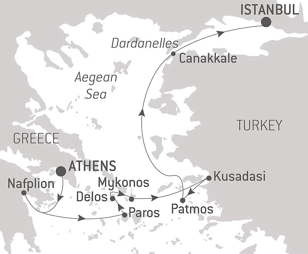 Cruising the Aegean: Turkey and the Greek Isles – with Smithsonian Journeys