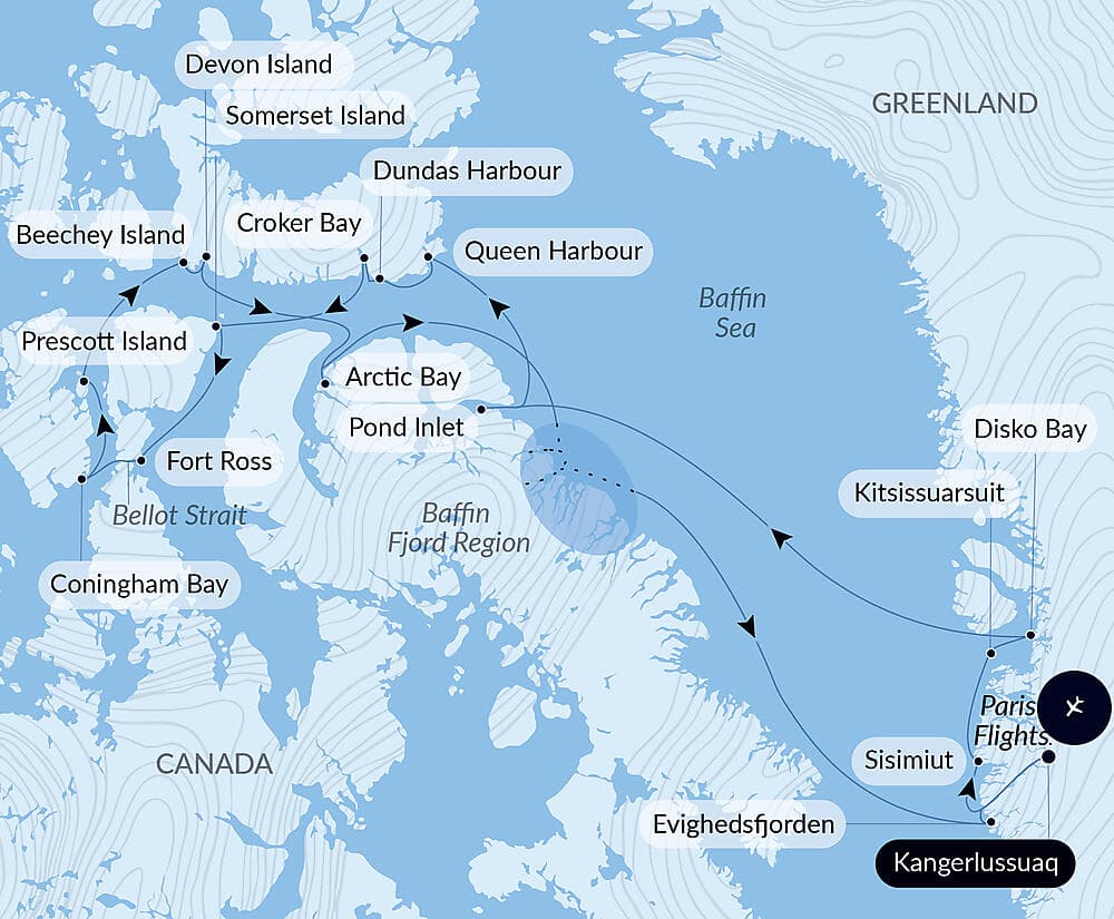 In the heart of the Northwest Passage