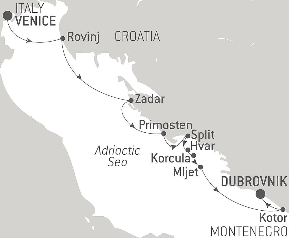 Croatia's Dalmatian Coast by Sea – with Smithsonian Journeys null