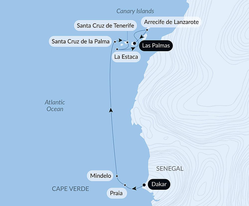 Volcanic landscapes from Cape Verde to Canary Islands null